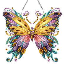 Load image into Gallery viewer, Double Sided Acrylic Owl Diamond Painting Hanging Pendant Diamond Painting Decor