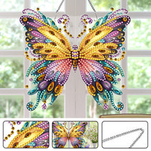 Load image into Gallery viewer, Double Sided Acrylic Owl Diamond Painting Hanging Pendant Diamond Painting Decor
