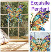 Load image into Gallery viewer, Double Sided Acrylic Owl Diamond Painting Hanging Pendant Diamond Painting Decor