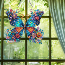 Load image into Gallery viewer, Double Sided Acrylic Owl Diamond Painting Hanging Pendant Diamond Painting Decor