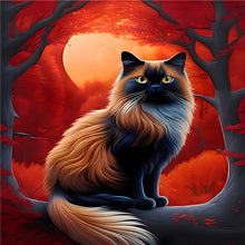 Load image into Gallery viewer, Diamond Painting - Full Round - Cat (30*40CM)