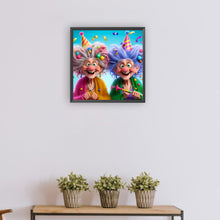Load image into Gallery viewer, Diamond Painting - Full Round - Funny old lady (30*30CM)