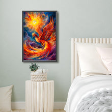 Load image into Gallery viewer, Diamond Painting - Full Round - Through the Flame Phoenix (40*60CM)