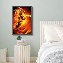 Load image into Gallery viewer, Diamond Painting - Full Round - Crossing the Flame Horse (40*60CM)