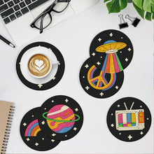 Load image into Gallery viewer, 8Pcs Diamond Painting Coasters Colorful Objects Diamond Art Painting Kits