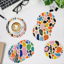 Load image into Gallery viewer, 8Pcs Diamond Painting Coasters Colorful Blocks Diamond Art Painting Kits