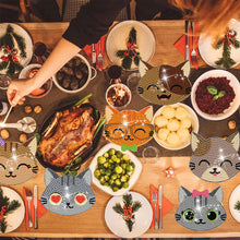 Load image into Gallery viewer, 8Pcs Diamond Painting Coasters Cat Diamond Art Painting Kits for Home Decor