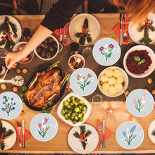 Load image into Gallery viewer, 8Pcs Wooden Bouquet DIY Diamond Painting Coasters Diamond Dot Kits for Beginners