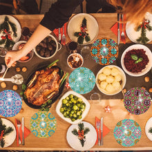 Load image into Gallery viewer, 8Pcs Wooden Pattern DIY Diamond Painting Coasters Diamond Dot Kits for Beginners