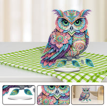 Load image into Gallery viewer, Double Sided Owl Desktop Diamond Painting Art Kits for Home Office Decor