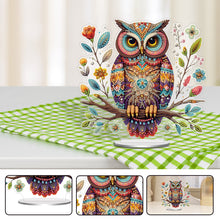 Load image into Gallery viewer, Double Sided Owl Desktop Diamond Painting Art Kits for Home Office Decor