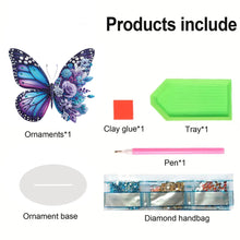 Load image into Gallery viewer, Double Sided Butterfly Diamond Painting Desktop Decorations Bedroom Table Decor