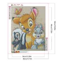 Load image into Gallery viewer, Diamond Painting - Full Round - disney bunny (40*50CM)