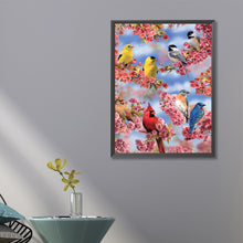 Load image into Gallery viewer, Diamond Painting - Full Round - flowers and birds (45*60CM)