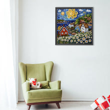 Load image into Gallery viewer, Diamond Painting - Full Round - Colorful house (40*40CM)