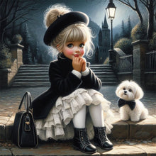 Load image into Gallery viewer, Diamond Painting - Full Square - Little girl (40*40CM)