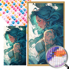 Load image into Gallery viewer, AB Diamond Painting - Full Round - Mysterious priest girl (40*70CM)