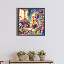 Load image into Gallery viewer, Diamond Painting - Full Round - Creative girl (40*40CM)