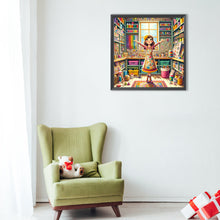 Load image into Gallery viewer, Diamond Painting - Full Round - Happy girl (40*40CM)