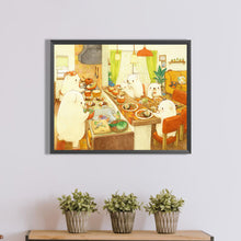 Load image into Gallery viewer, Diamond Painting - Full Round - Polar bear family (50*40CM)