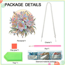 Load image into Gallery viewer, Acrylic Flower 5D DIY Diamond Painting Dots Pendant for Wall Garden Window Decor