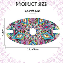 Load image into Gallery viewer, Acrylic Special Shaped Mandala Art 5D DIY Diamond Art Wine Bottle Holder for Bar