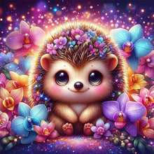 Load image into Gallery viewer, 2pcs Square Diamond Painting Set - Cat hedgehog (40*40CM)
