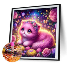 Load image into Gallery viewer, 2pcs Square Diamond Painting Set - Cat hedgehog (40*40CM)