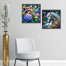 Load image into Gallery viewer, 2pcs Square Diamond Painting Set - Brown bear and white horse (40*40CM)
