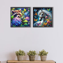 Load image into Gallery viewer, 2pcs Square Diamond Painting Set - Brown bear and white horse (40*40CM)