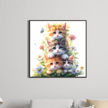 Load image into Gallery viewer, Diamond Painting - Full Round - Cute cat (30*30CM)