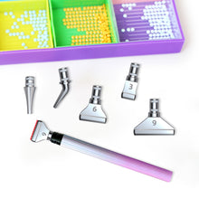 Load image into Gallery viewer, Diamond Painting Pen 5D DIY Diamond Painting Pen with 6 Clay for Kids Adults