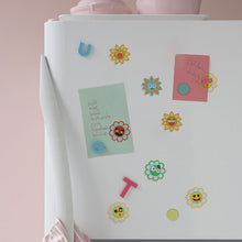 Load image into Gallery viewer, 8Pcs Special Shape Summer Flowers Diamond Painting Fridge Magnet for Home Decor