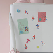 Load image into Gallery viewer, 8Pcs Special Shape Independence Day Gnomes Diamond Painting Fridge Magnet