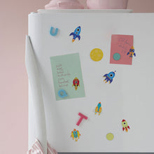 Load image into Gallery viewer, 8Pcs Special Shape Cute Rockets Diamond Painting Fridge Magnet for Home Decor