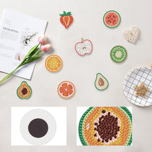Load image into Gallery viewer, 8Pcs Special Shape Delicious Fruits Diamond Painting Fridge Magnet for Beginner