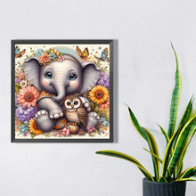 Load image into Gallery viewer, Diamond Painting - Full Square - Elephant (40*40CM)