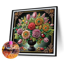 Load image into Gallery viewer, 4pcs Partial Special Diamond Painting Set - Dark vase (30*30CM)