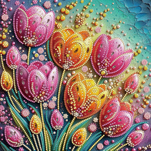 Load image into Gallery viewer, 4pcs Partial Special Diamond Painting Set - Flowers (30*30CM)