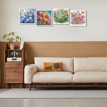 Load image into Gallery viewer, 4pcs Partial Special Diamond Painting Set - Flowers (30*30CM)