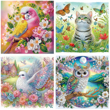 Load image into Gallery viewer, 4pcs Partial Special Diamond Painting Set - Animal series (40*40CM)