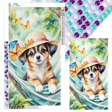 Load image into Gallery viewer, Diamond Painting - Full Round - Puppy (40*70CM)