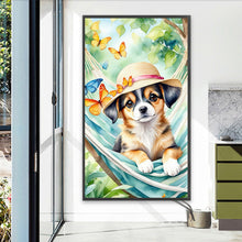 Load image into Gallery viewer, Diamond Painting - Full Round - Puppy (40*70CM)