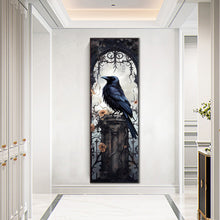 Load image into Gallery viewer, Diamond Painting - Full Round - Black bird (30*90CM)