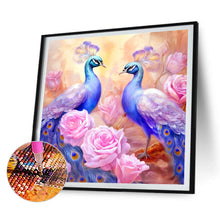 Load image into Gallery viewer, 4pcs Round Diamond Painting Set - Animal series (30*30CM)