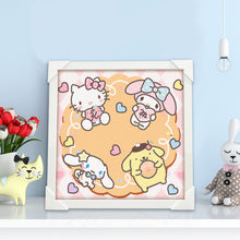 Load image into Gallery viewer, Sanrio Diamond Art Painting Kits with Frame for Kids Ages 4-8-12 Art Crafts