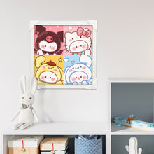 Load image into Gallery viewer, Sanrio Diamond Art Painting Kits with Frame for Kids Ages 4-8-12 Art Crafts
