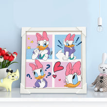 Load image into Gallery viewer, Donald Duck Diamond Art Painting Kits with Frame for Kids Ages 4-8-12 Art Crafts