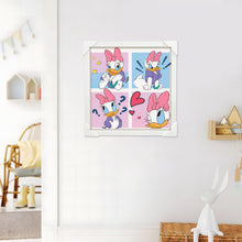 Load image into Gallery viewer, Donald Duck Diamond Art Painting Kits with Frame for Kids Ages 4-8-12 Art Crafts