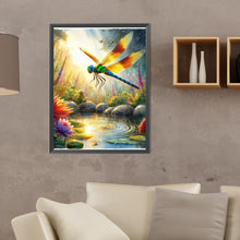 Load image into Gallery viewer, Diamond Painting - Full Round - Dragonfly (30*40CM)